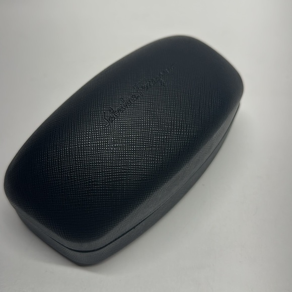 Salvatore Ferragamo Eye Glasses Sunglasses Hard Carrying Clamshell Case Black - Picture 1 of 6